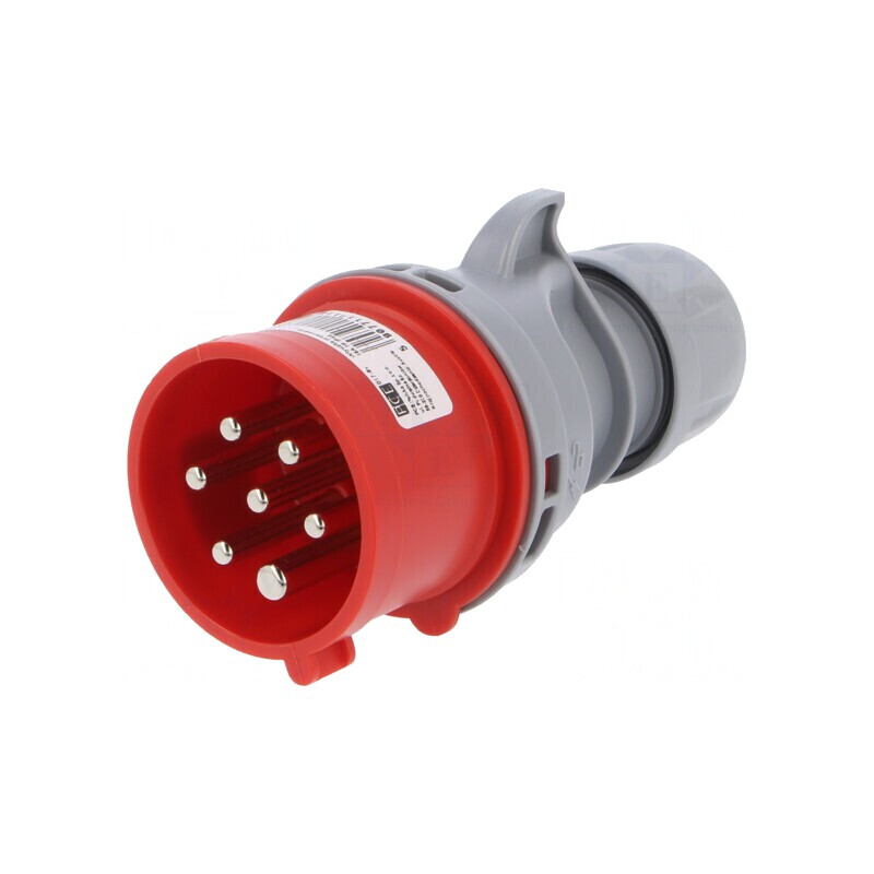 Conector alimentare AC trifazat 16A 400VAC IP44 | Electronic-mag.ro | Componente Electronice