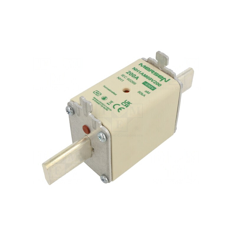 Siguranță NH1 200A 690VAC Industrială Ceramică | Electronic-mag.ro | Componente Electronice Siguranță NH1 200A 690VAC Industrială Ceramică | Electronic-mag.ro | Componente Electronice