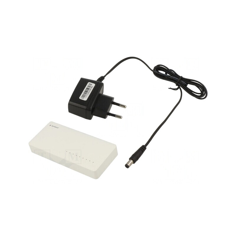 Switch Gigabit Ethernet Alb 8 Porturi RJ45 | Electronic-mag.ro | Componente Electronice