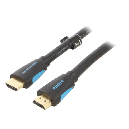 Cablu HDMI 2.0 PVC 15m Negru | Electronic-mag.ro | Componente Electronice