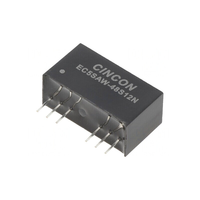 Convertor DC/DC 10W 18-75V la 12V 833mA SIP8 | Electronic-mag.ro | Componente Electronice
