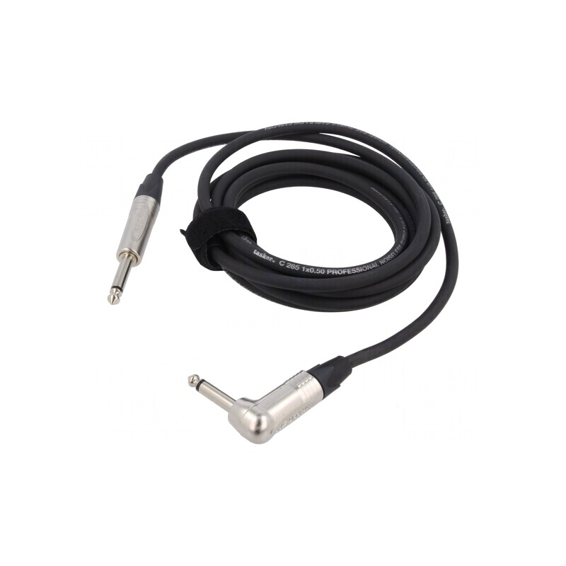 Cablu Audio Jack 6,3mm 2pin Unghi 3m | Electronic-mag.ro | Componente Electronice