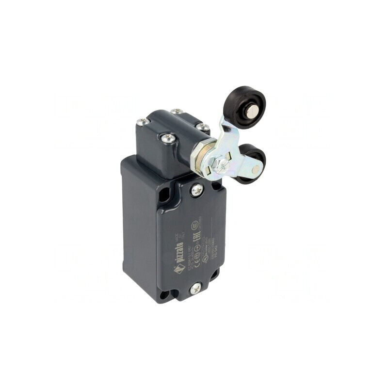 Limitator cursă manetă dublu cu rolă plastic 20mm, 40mm | Electronic-mag.ro | Componente Electronice