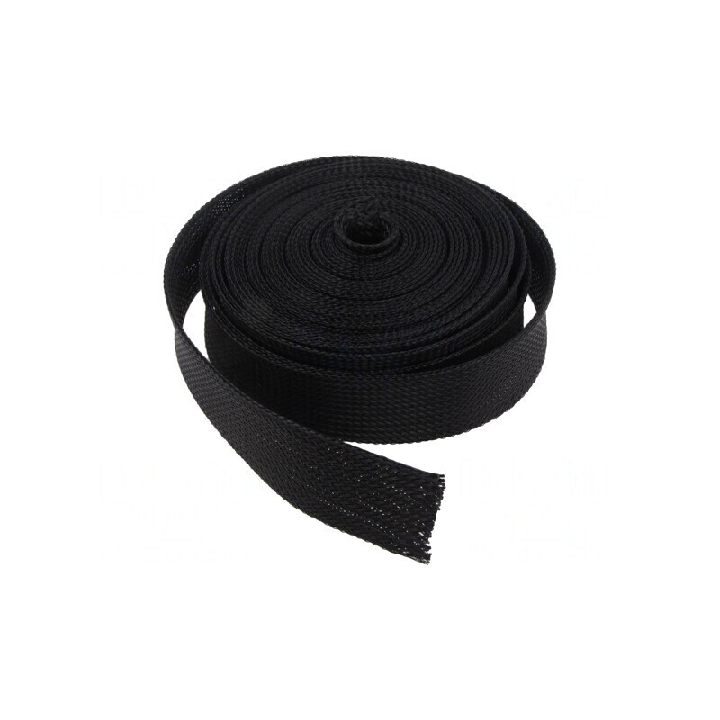 Trese din Poliester Negru 35-60mm Rolă | Electronic-mag.ro | Componente Electronice