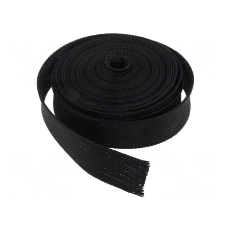Trese din Poliester Negru 35-60mm Rolă | Electronic-mag.ro | Componente Electronice