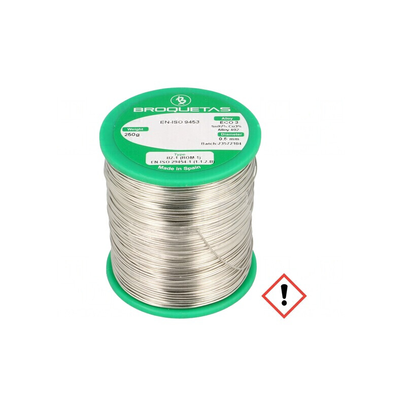 Sârmă de lipit fără plumb 0,5mm 250g | Electronic-mag.ro | Componente Electronice