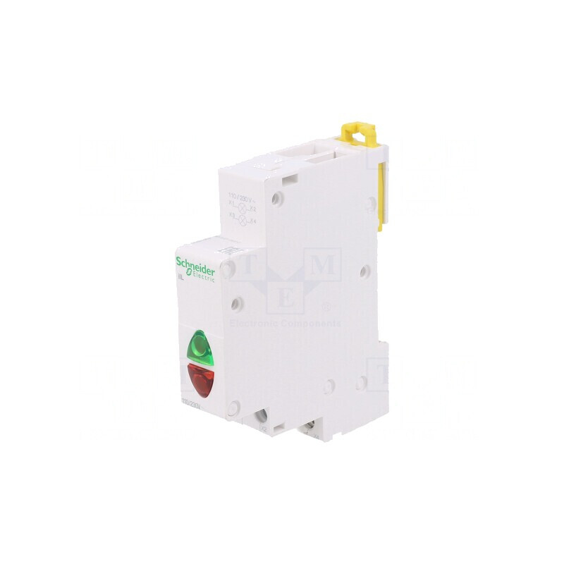 Lampă de control LED pentru șină DIN ACTI9 110-230V | Electronic-mag.ro | Componente Electronice