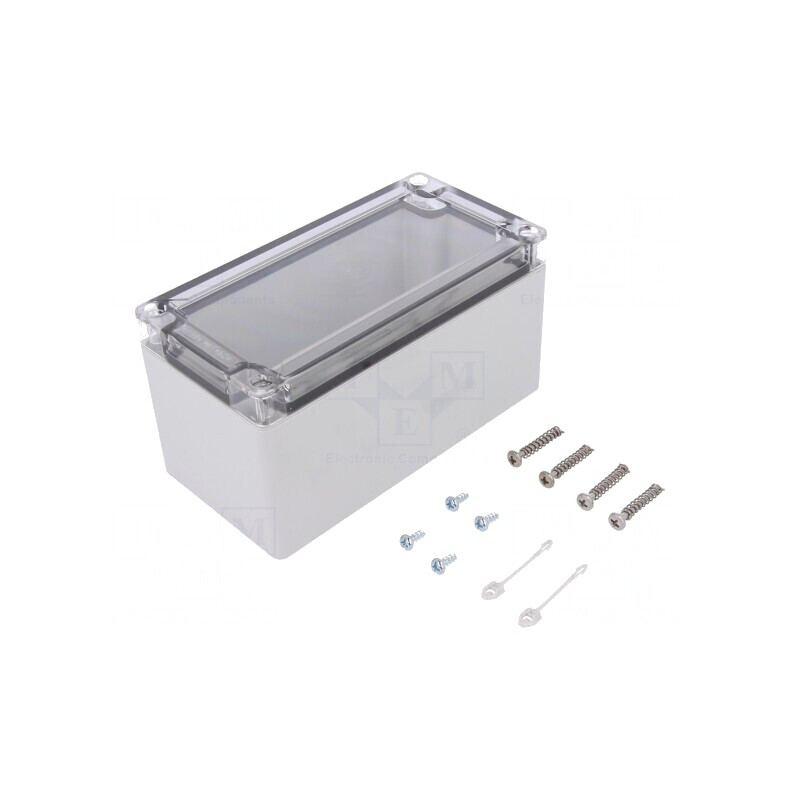 Carcasă Universală Gri 82x162x85mm ABS IK07 | Electronic-mag.ro | Componente Electronice