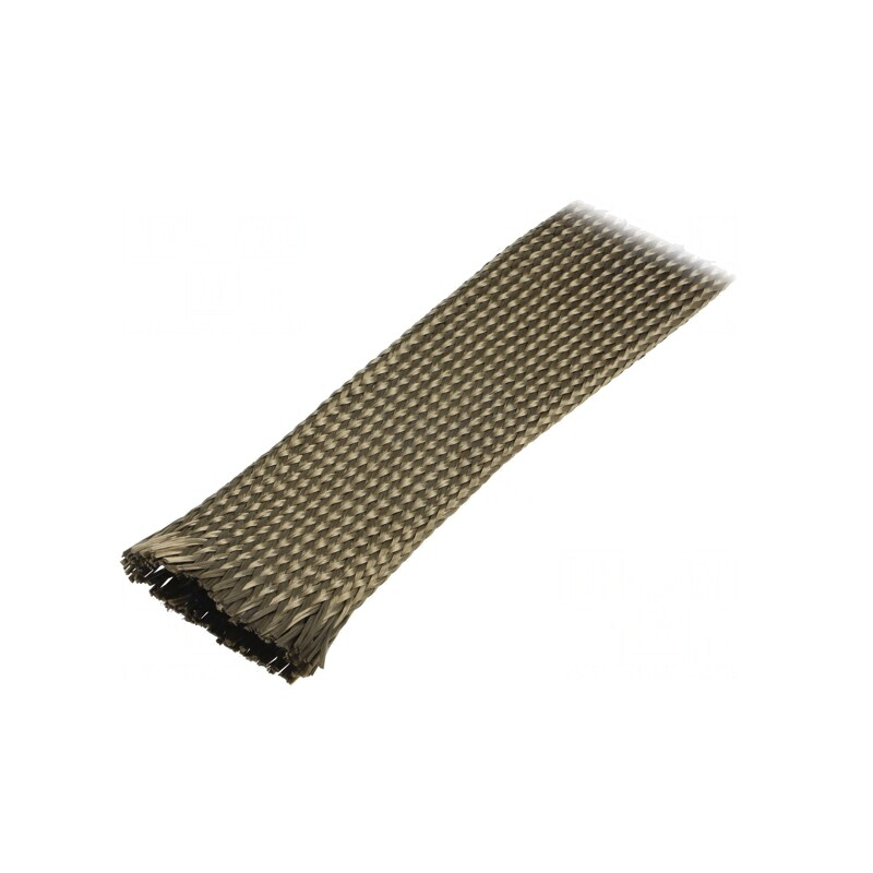 Manșon Electroizolant Fibră de Bazalt Kaki 5m | Electronic-mag.ro | Componente Electronice