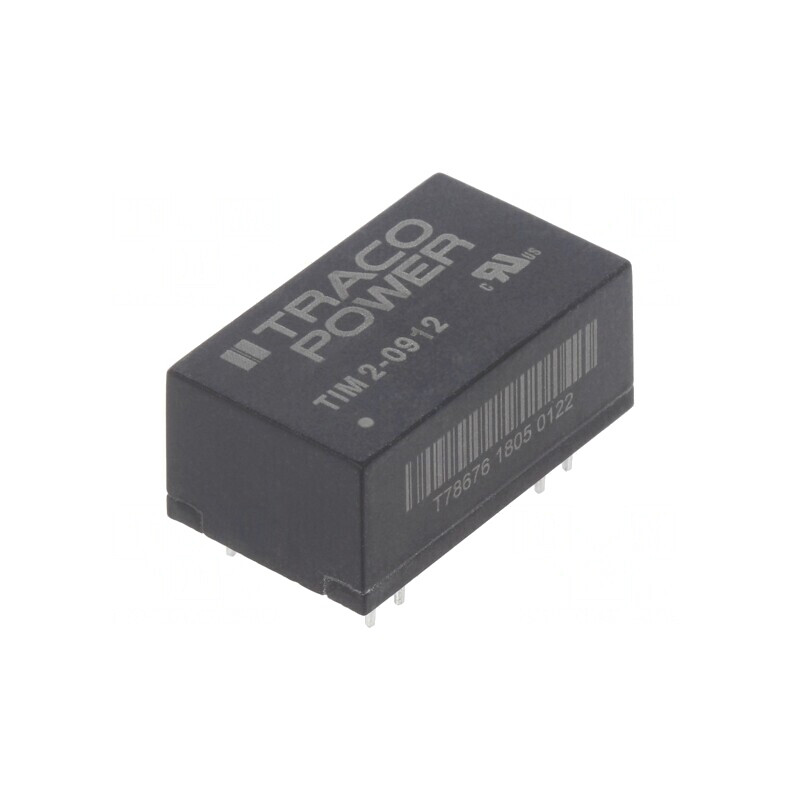 Convertor DC/DC 2W 4.5-12V la 12V 167mA DIP16 | Electronic-mag.ro | Componente Electronice
