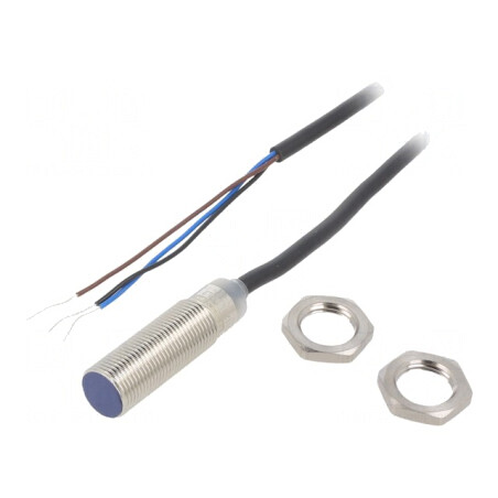 Senzor Inductiv NPN/NO 0-4mm 12-24VDC M12 IP68 200mA | Electronic-mag.ro | Componente Electronice