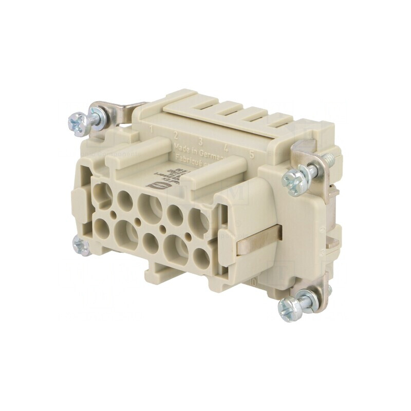Conector HDC inserturi de contact mamă 10 PE Han Ex | Electronic-mag.ro | Componente Electronice