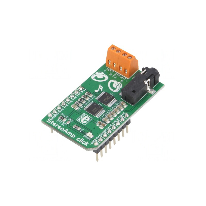 Click Board Amplificator Stereo I2C LM48100Q-Q1 3.3V/5V | Electronic-mag.ro | Componente Electronice Click Board Amplificator Stereo I2C LM48100Q-Q1 3.3V/5V | Electronic-mag.ro | Componente Electronice