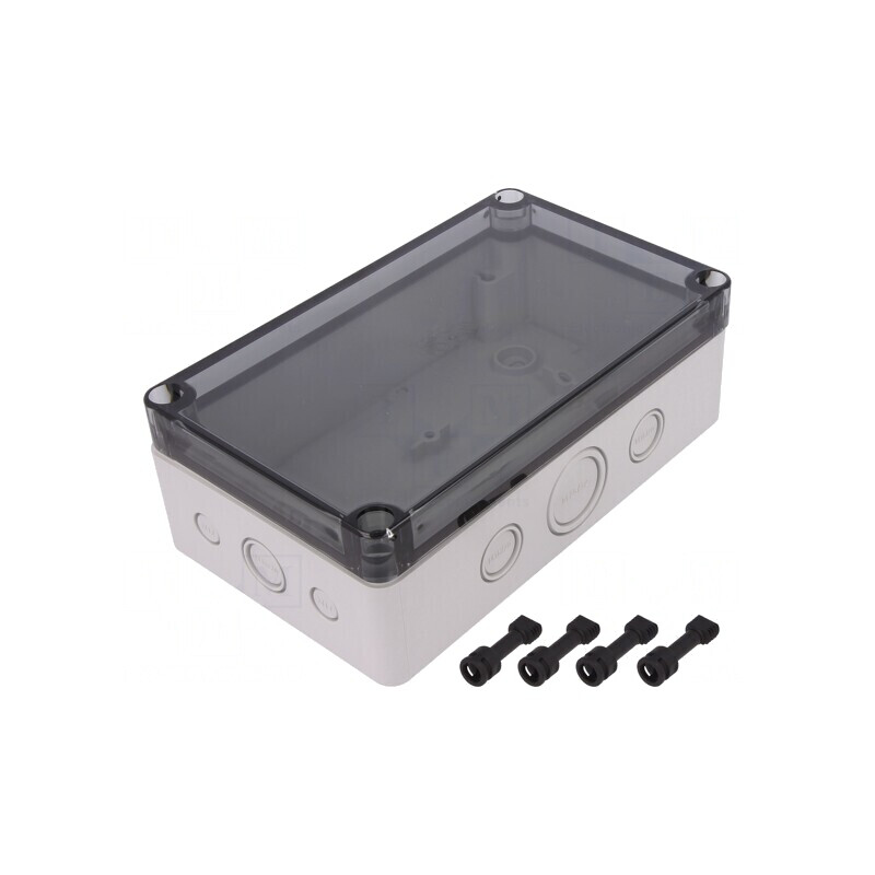 Carcasă Universală Policarbonat 110x180x63mm | Electronic-mag.ro | Componente Electronice
