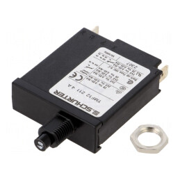 Întrerupător de Supracurent 4A SPST Poli 1 240VAC 28VDC | Electronic-mag.ro | Componente Electronice