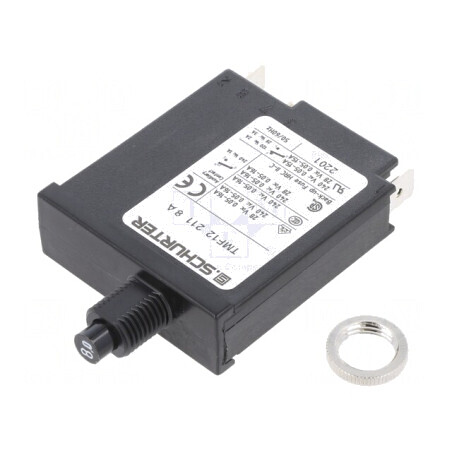 Întrerupător de supracurent 8A 240VAC/28VDC SPST | Electronic-mag.ro | Componente Electronice