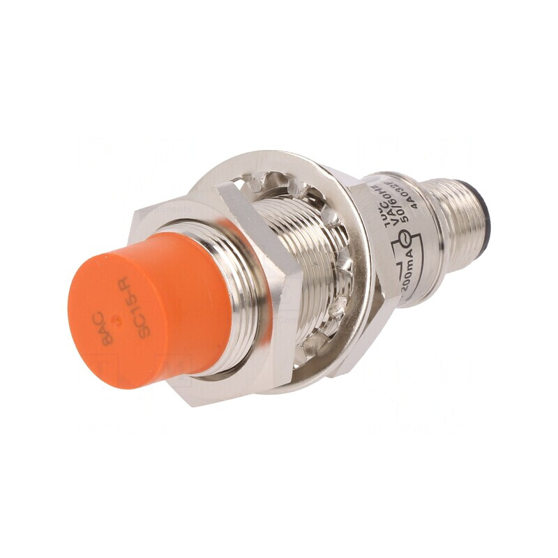 Senzor Inductiv M18 0-8mm 85-264VAC NC 2 Cabluri | Electronic-mag.ro | Componente Electronice