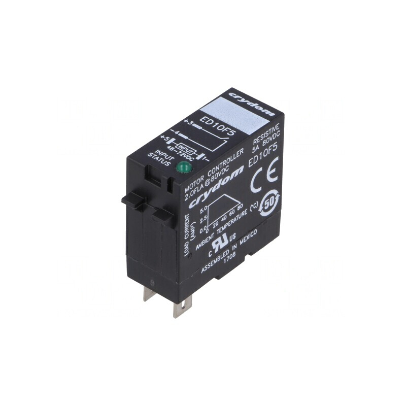 Releu Semiconductor 48-72VDC 5A 1-80VDC Soclu Serie ED10F5 | Electronic-mag.ro | Componente Electronice
