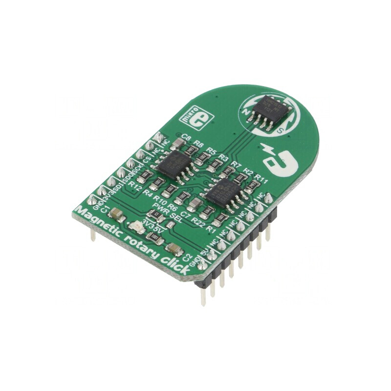 Senzor Magnetic Rotary Click SPI HMC1512 3.3V/5V | Electronic-mag.ro | Componente Electronice