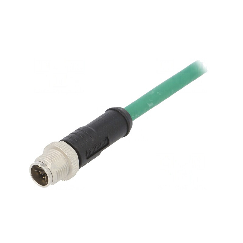 Conector M12 8-PIN tată ProfiNET 2m IP67 | Electronic-mag.ro | Componente Electronice