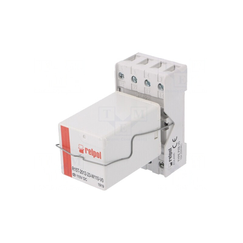 Releu Intermediar DPDT 110VDC 10A 250VAC PIR152T | Electronic-mag.ro | Componente Electronice