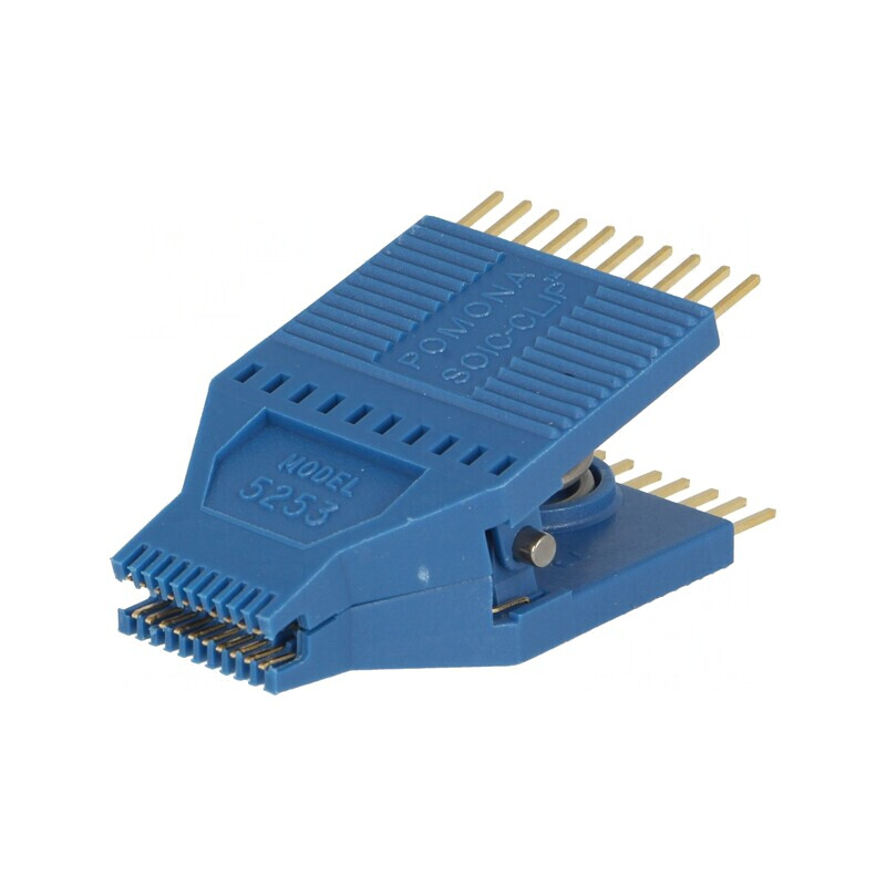 Clips de măsurare aurit albastru SO20/ SOIC20/ SOJ20 | Electronic-mag.ro | Componente Electronice