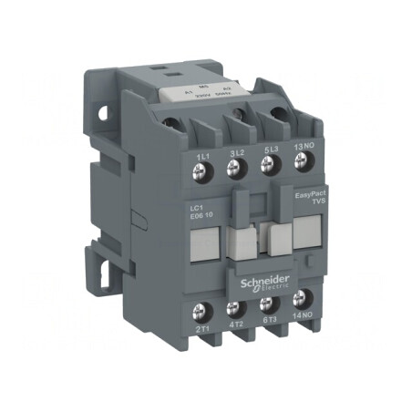 Contactor 3P NO 220VAC 9A 690V cu 3 Contacte Auxiliare NO | Electronic-mag.ro | Componente Electronice