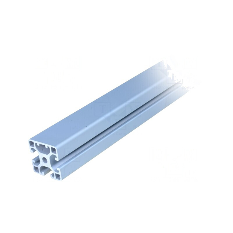 Profil Aluminiu Natural 8mm x 40mm x 40mm x 1m | Electronic-mag.ro | Componente Electronice
