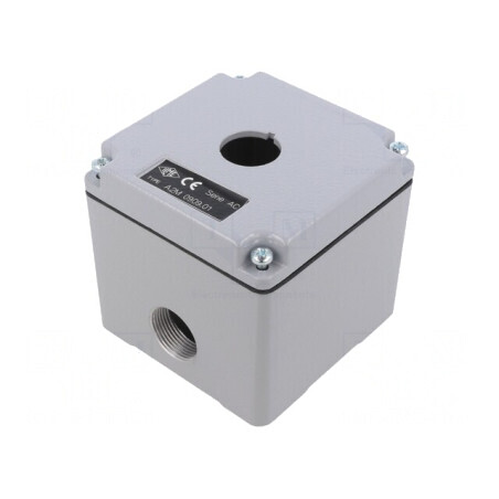 Carcasă pentru pilot IP65 92x92x86mm Standard 22mm | Electronic-mag.ro | Componente Electronice