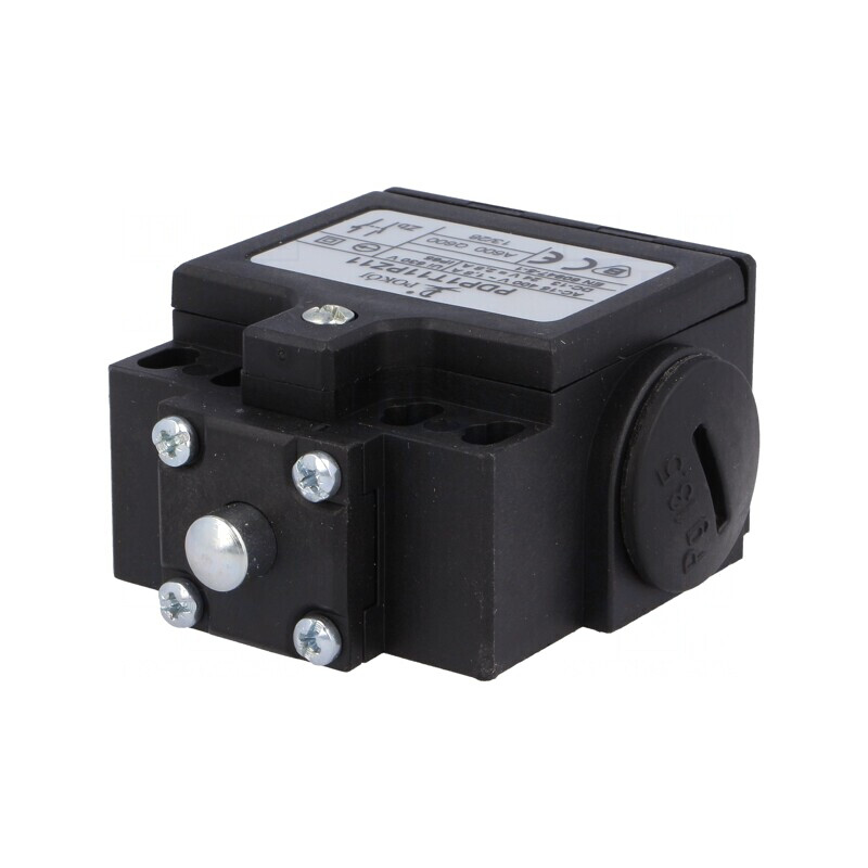 Limitator cursă bolt Ø8mm NO/NC 10A 400VAC/250VDC | Electronic-mag.ro | Componente Electronice