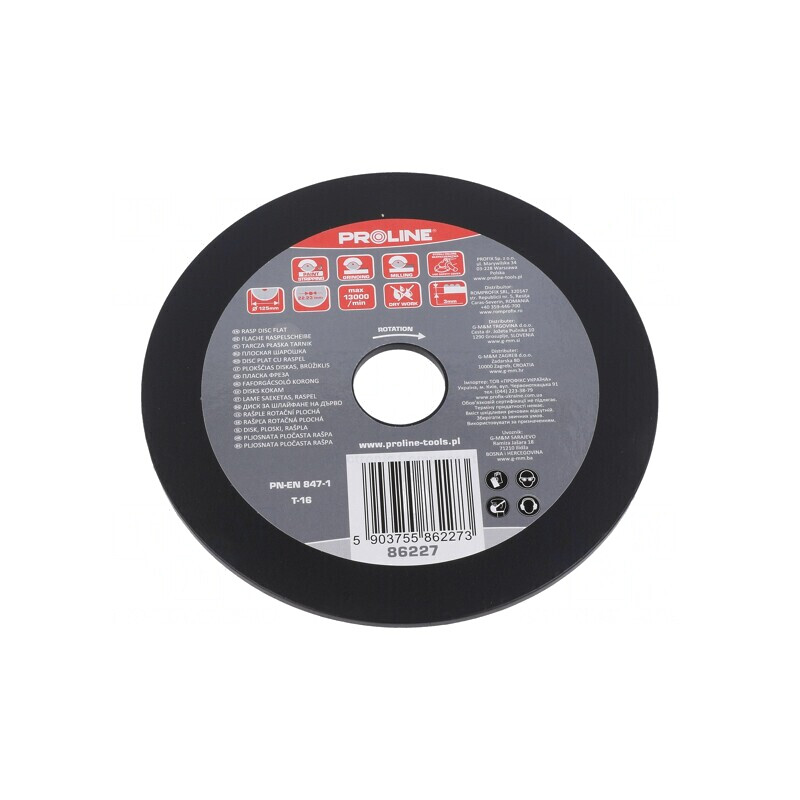 Disc de șlefuire lemn 125mm 22,23mm | Electronic-mag.ro | Componente Electronice