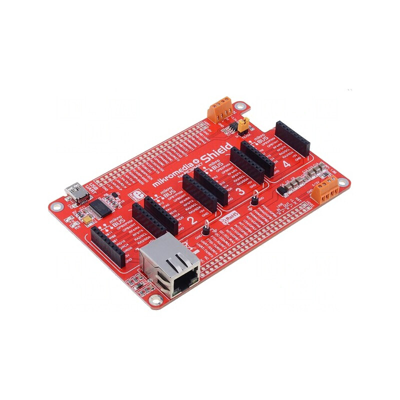 Multiadaptor Interfață CAN/Ethernet/UART pentru MIKROMEDIA PLUS PIC32MX7 | Electronic-mag.ro | Componente Electronice Multiadaptor Interfață CAN/Ethernet/UART pentru MIKROMEDIA PLUS PIC32MX7 | Electronic-mag.ro | Componente Electronice