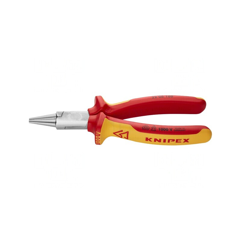 Clești rotunzi oțel 160mm izolați 1kVAC | Electronic-mag.ro | Componente Electronice