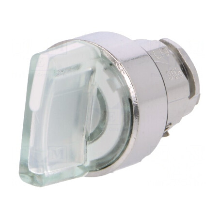 Comutator rotativ 22mm LED alb IP66 | Electronic-mag.ro | Componente Electronice
