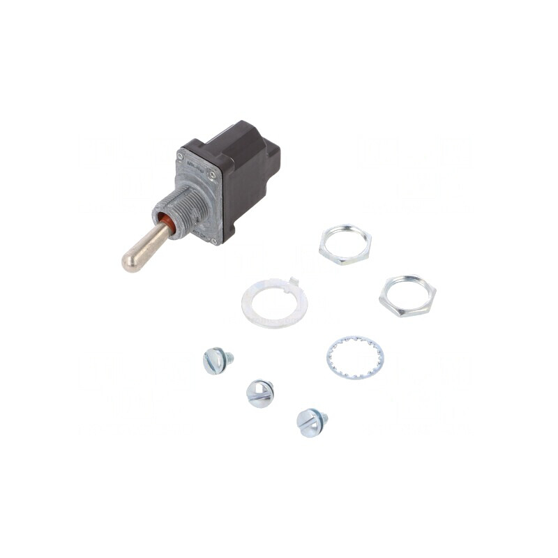 Comutator Basculant 2 Pozitii ON-OFF 6A/230VAC 15A/28VDC | Electronic-mag.ro | Componente Electronice