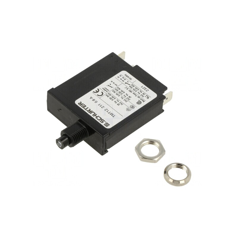 Întrerupător de supracurent 240VAC 28VDC 1A SPST Poli 1 | Electronic-mag.ro | Componente Electronice