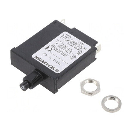 Întrerupător de supracurent 5A 240VAC 28VDC SPST | Electronic-mag.ro | Componente Electronice