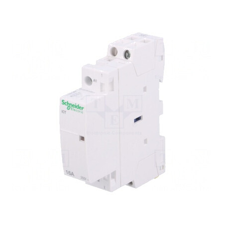 Contactor 1P 16A 230V NO IP20 500V | Electronic-mag.ro | Componente Electronice