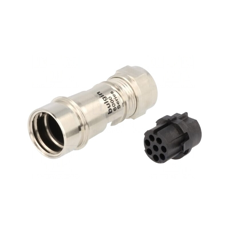 Conector circular mamă 8 PIN fără contacte pe cablu | Electronic-mag.ro | Componente Electronice