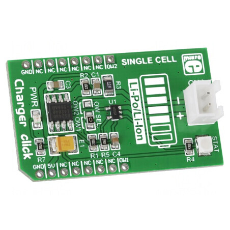 Click Board Încărcător 1-Wire DS2438 MCP73831 | Electronic-mag.ro | Componente Electronice