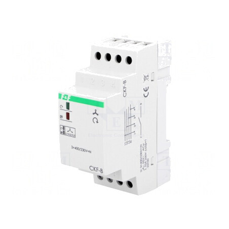 Releu Monitorizare Tensiune DIN 4s CKF-B | Electronic-mag.ro | Componente Electronice