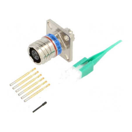 Conector Militar 9 MIL-DTL-38999 Series III Soclu | Electronic-mag.ro | Componente Electronice