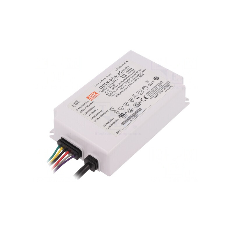 Alimentator LED 65W 36V IP67 | Electronic-mag.ro | Componente Electronice