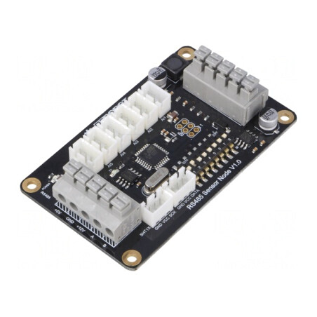 Modul Comunicație RS485 12VDC Monitorizare Mediu ATmega8 | Electronic-mag.ro | Componente Electronice