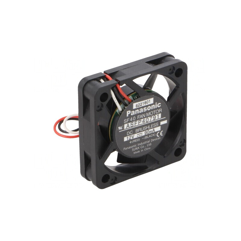 Ventilator DC axial 12V 40x40x10mm | Electronic-mag.ro | Componente Electronice
