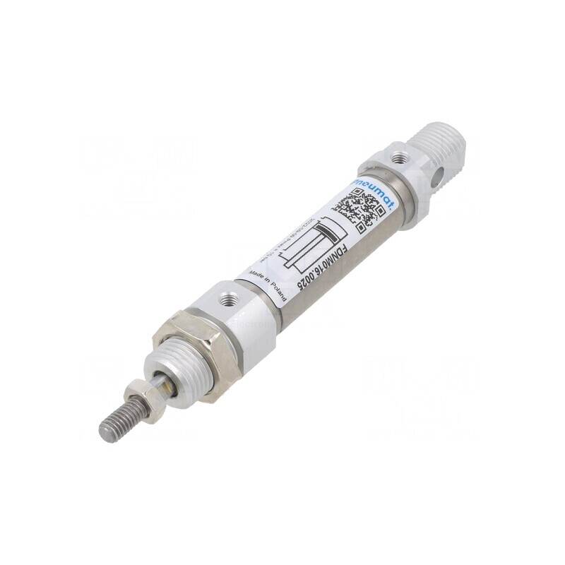 Cilindru pneumatic rotund 16mm x 25mm | Electronic-mag.ro | Componente Electronice