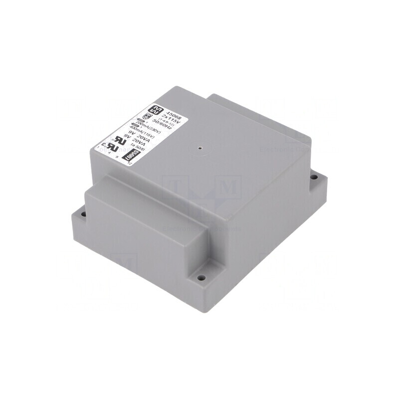 Transformator Încapsulat 40VA 115V/230V 9V 2.22A | Electronic-mag.ro | Componente Electronice