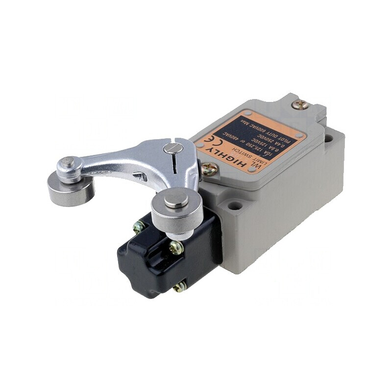 Limitator Cursă Manetă R 38mm Cu Rolă Metalică Dublă Ø17,5mm WL-5105 | Electronic-mag.ro | Componente Electronice
