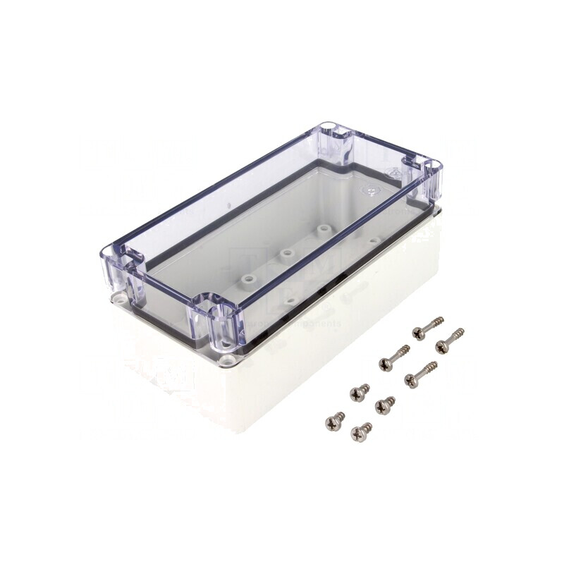 Carcasă universală gri 80x160x65mm IK07 | Electronic-mag.ro | Componente Electronice