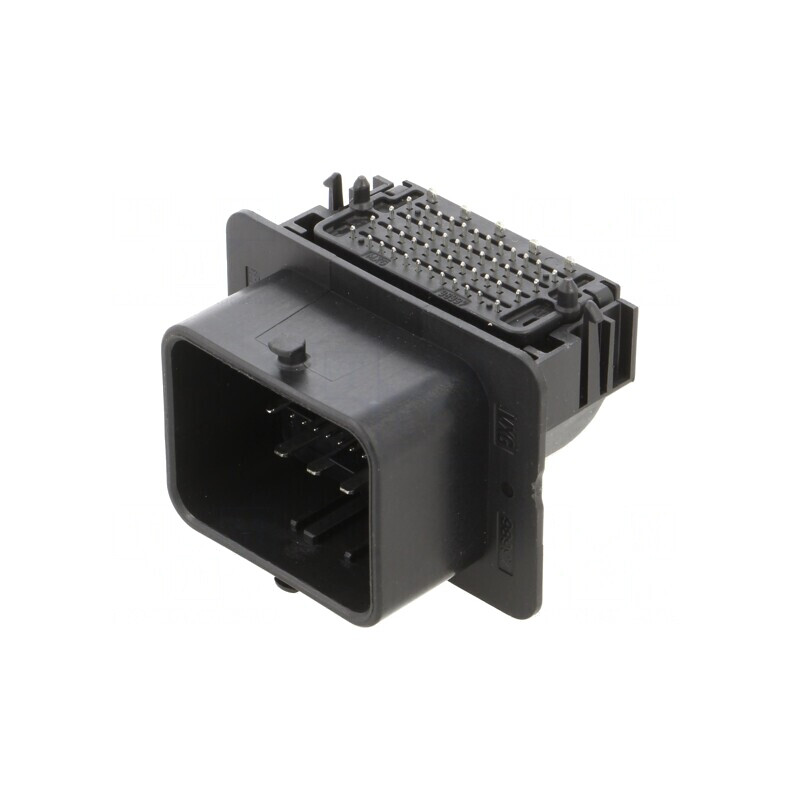 CMC Header with Right Angle Pin 53 Circuits Black | Electronic-mag.ro | Componente Electronice